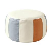 Neužpildytas pufas apdangalas Apvalus/kvadratinis pufas dangalas Daugiafunkcinė grindų sėdynės pagalvė Prieškambaris Style 5 beige