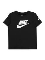 Nike Sportswear Marškinėliai 'FUTURA EVERGREEN' juoda / balta