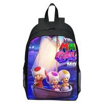 Super Mario vaikiška kuprinė pradinukui Animacinis Mario spaudinys Kuprinė Nauja backpack