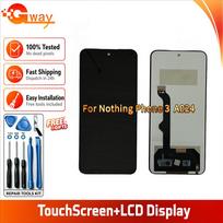 Pilnas LCD ekrano ir skaitmenintuvo surinkimas, skirtas Nothing Phone 3 A024 gray
