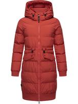 Ragwear Striukė-paltas 'Briosh' rūdžių raudona