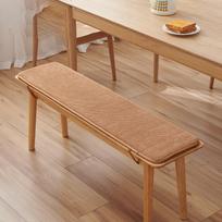 Corduroy Sponge Long Bench Cushion Soft Stool Seat Pad Winter Thicken Long Bench Cushion Mat Wood Sofa Card Seat Cushion 30x80cm blue