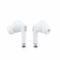 GUESS Gold Line Glossy Finish TWS Wireless Earphones White