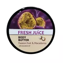 Fresh Juice , Passion Fruit  AND  Macadamia, Hydrating, Body Butter, Body, 225 ml