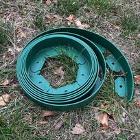 DIY Outdoor Lawn Border Gardening Decorative Palisade Garden Lawn Edging Plastic Plant Protection Flower Bed Fence žalia