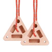 Multifunctional Rock Climbing Hangboard Portable Finger Training Equipment with Various Holds for Finger Strength&Pull Up Grip China Mainland beige