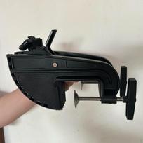 12V Boat Engine Electric Trolling Motor Bracket Kayak Accessories 90 Degree Rotation Spare Parts black