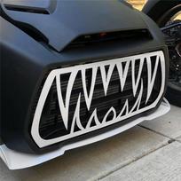 Motorcycle Front Grill Teeth Insert For Can-Am Ryker 600/900/Rally/Sport Accessories, Aluminum Grilles Mesh Set-A91R balta