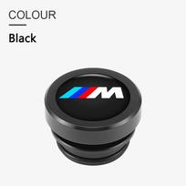 BAGV1 2026 Car Sticker Car Cigarette Lighter Decoration Cover Plug DustProof Cap For BMW F30 E60 E46 E90 F10 G30 E36 E30 X1 X3 1 3 5 S black