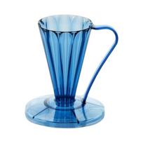 Drip coffee maker Cafec Tritan Dripper Deep27 Blue cup 1
