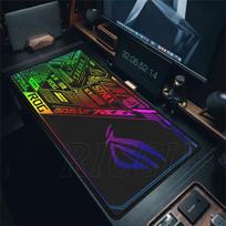 ASUS XXL pelės kilimėlis ROG Republic of Gamers Didelis žaidimų pelės kilimėlis Neslystantis guminis kilimas Kompiuterio stalo kilimėlis Klaviatūros kilimėlis Žaidimų kilimėlis 30cmx60cm(11.8x23.6inch)