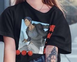 Manga Tshirt, Sport 90s Anime Lovers,Basketball Anime T-Shirt, Boxing GYM Anime Tshirt, Otaku Ropa, Graphic Anime Unisex Shirt 3XL