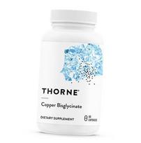 Vario bisglicinatas, Copper Bisglycinate, Thorne Research 60 kaps. (36357010) 60caps