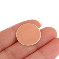 100 vnt. Mini vandeniui atspari juostelė, apvali mažų žaizdų tvarsčių medicininė fiksavimo juosta beige