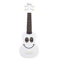 21 colio Basswood Ukulele Delicate Texture Crisper Sound Ukulele našumui balta