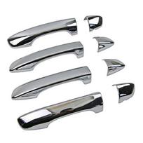 Skirtas VW Volkswagen Passat B8 2015-2022 Chrome išorinių durų rankenos ir rankenos dubenys rėmo dangčio apdaila automobiliui Handles B white