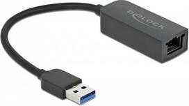 Delock Adapter USB Type-A male to 2.5 Gigabit LAN compact