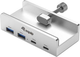 Equip 128967 interface hub USB 3.2 Gen 1 (3.1 Gen 1) Type-A 5000Mbit/s Aluminium