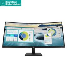 Hp Renew RENEW SILVER HP P34hc G4 Curved Charging Monitor - 34" 3440x1440 WQHD 250-nit 100Hz AG, Curved, VA, USB-C(65W)/HDMI/DisplayPort, 4x USB-A, speakers, height adjustable/tilt, 1 years / 21Y56AAR#ABU