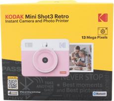 Kodak Mini Shot3 Retro 2in1 Camera & Printer Pink retail