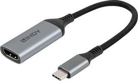 Lindy 43428 video cable adapter 0.15 m USB Type-C HDMI Grey