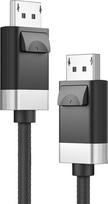 No Name ALOGIC FUDP2-SGR DisplayPort cable 2 m Grey, Black