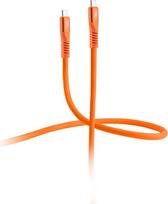 No Name Flexline FL31-77157 USB cable USB 3.2 Gen 2x2 1.5 m USB C 20Gbit/s 240 W Orange