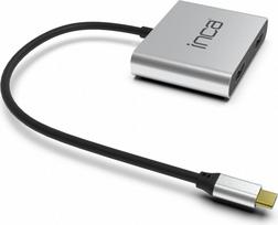 No Name Inca ITPC-4T interface hub USB 3.2 Gen 1 (3.1 Gen 1) Type-C Aluminium