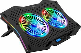 No Name Inca INC-606TGS laptop cooling pad 45.7 cm (18") 1200 RPM Black