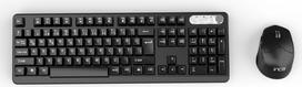 No Name Inca IWS-549U keyboard Mouse included Office RF Wireless + USB Black