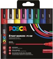 No Name POSCA Marker UNI PC-5M 8er Set Basic