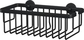 Tesa MOON BLACK Aluminium Wall-mounted Shower basket
