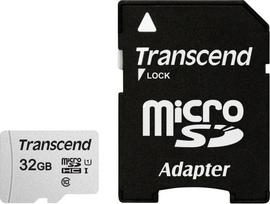 Transcend microSD Card SDHC 300S 32GB with Adapter