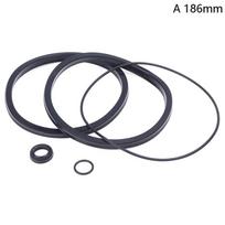 Oro cilindro remonto komplektas padangų keitimo staklėms 186 mm krašto laužimo cilindro sandariklio priedų dalių rinkinys black