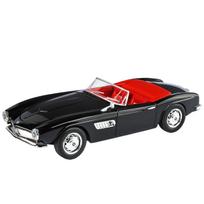 1/24 BMW 507 lydinio automobilio modelis, simuliuojantis garsą ir šviesą, metalinis lieto korpusas, kolekcionuojami žaislai, vaikų dovanos, šventiniai papuošalai balta