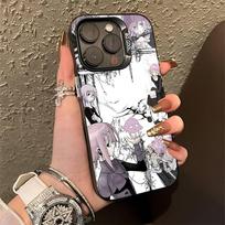 Crona Soul Eater Phone Case For iPhone 16,15,14,13,12,11,Pro,Max,Plus,Mini,XS,SE Anti Fall Black Matte Hard Bumper iPhone11PROMAX white