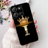 For Motorola Moto G15 Case MotoG15 Cover Luxury Crown Letters Soft Silicone Phone Case For Motorola Moto G75 5G G 75 G 15 Bumper Moto G15 pink