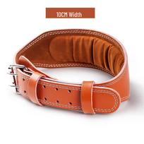 Unisex Powerlifting Squat Belt - Sports Fitness Protective Gear brown