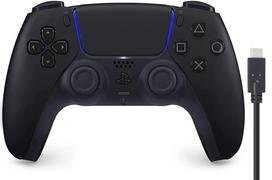 DualSense Wireless Controller Midnight Black 3m PS5 Controller Charging Cable [Genuine Product] (CFI-ZCT1J01) [Amazon.co.jp Bonus]