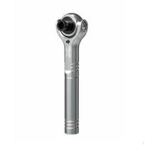 1/4 Inch Drive Ratchet Set Compact Design Screwdriver Ergonomic Grip Bit Driver Kit for gray