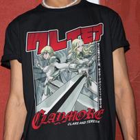Unisex Claymore Anime T-Shirt, Clare, Miria Manga Waifu Shirt M