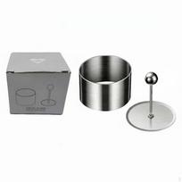 Stainless Steel Burger Press Multipurpose Hamburger Patty Form Easy to Clean Round Meat for Home M