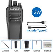 BaoFeng BF 1909 12W High Power Walkie Talkie Long Range Two Way Radio Type C Charging Transmitter Upgrade BF 888S UV 5R UV 82 US