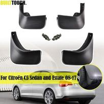 Automobilio purvasargių komplektas Citroen C5 sedano universalui 2008-2017 Purvasargiai Purvasaugiai Purvasaugiai Sparnai 2009 2010 2011 2012 m. black