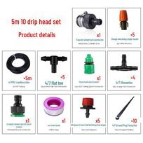 30 m DIY lašelinės drėkinimo rinkinys sodininkystei - Automatinė laistymo sistema augalams gray