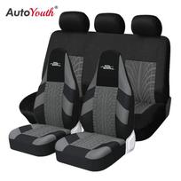 High Bucket Car Seat Covers Universal Fit Full Set Tire Tracks Printed Car Seat Protectors for Lvisa 2000 for Kia Rio single red gray