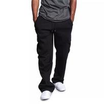 Men's Casual Pants, Multi-pocket, Loose Lace-up Tooling, Long Pants XS blue