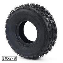Four-Wheel Electric ATV with Dual Vacuum Tires: 18x9.5-8 Rear, 19x7-8 Front black