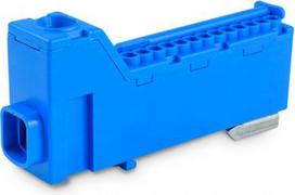 TLC14N 1.5-2.5/25 63A 690V Screwless distribution block, blue 49.1402 | 5905548287386