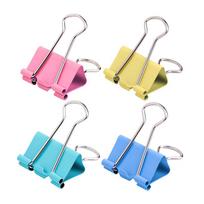 Deli Colored Binder Clips 50mm pink